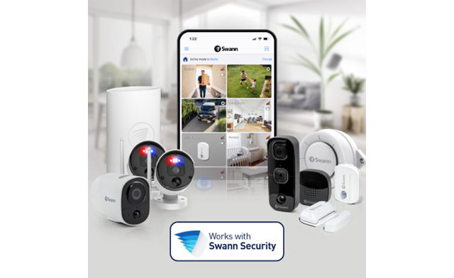 Image of $99 for a Swann Slimline Floodlight Security Camera (a $299.99 Value)