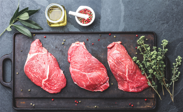 Image of $94.99 for 10 x 8 oz Grass Fed Top Sirloin Steaks (a $160 Value) - Pick Up