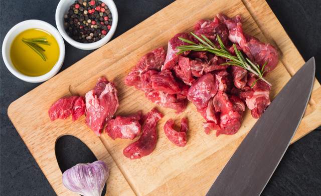 Image of $129.99 for 10 lbs of Filet Mignon Beef Tenderloin Tips (a $190 Value) - Pick Up