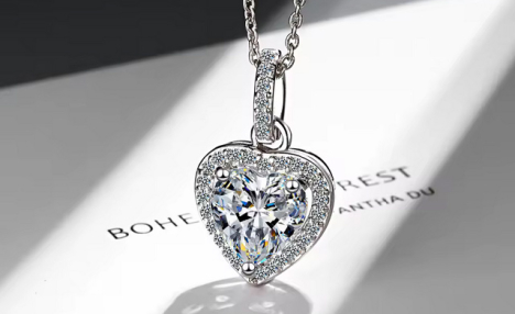 $22.95 for a Sterling Silver Heart Pendant Necklace (a $41.99 Value)