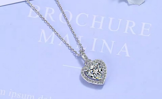 Image of $22.95 for a Sterling Silver Heart Pendant Necklace (a $41.99 Value)