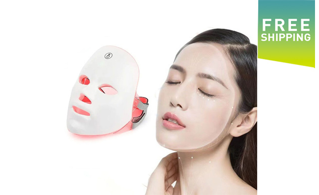 Image of $39.99 for a Red Light Facial Skin Care Mask (a $144.99 Value)