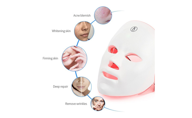 Image of $39.99 for a Red Light Facial Skin Care Mask (a $144.99 Value)