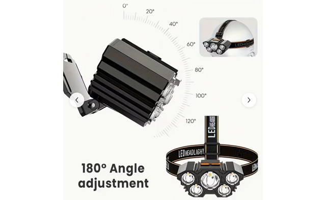 Image of $24.99 for Rechargeable 5-LED Headlamps (a $36.68 Value)