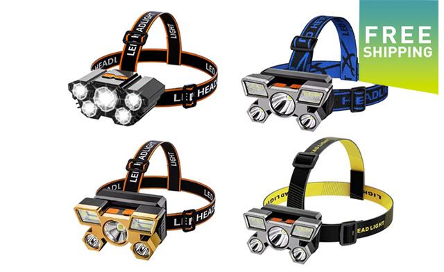 Image of $24.99 for Rechargeable 5-LED Headlamps (a $36.68 Value)