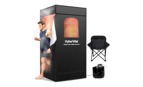 $139.99 for a HyberVital Portable Steam Sauna Box (a $249.97 Value)