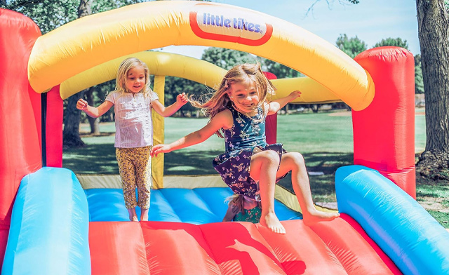 Image of $169.99 for an Inflatable Jump 'n Slide Bounce House (a $379.99 Value)