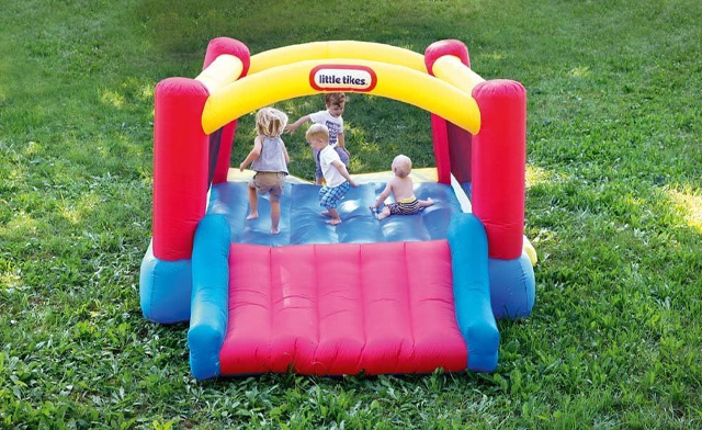 Image of $169.99 for an Inflatable Jump 'n Slide Bounce House (a $379.99 Value)