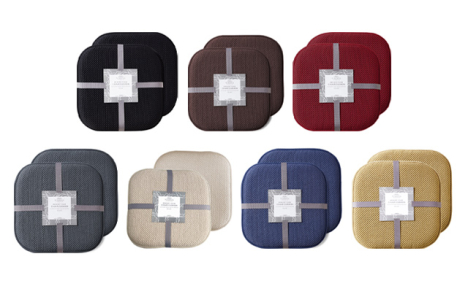 $32.99 for a Pack of Memory Foam Honeycomb Chair Cushions
