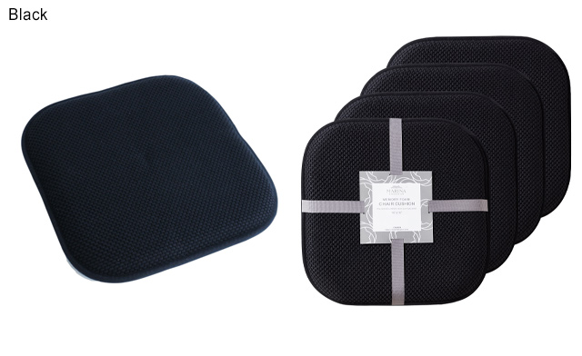 Image of $32.99 for a Pack of Memory Foam Honeycomb Chair Cushions