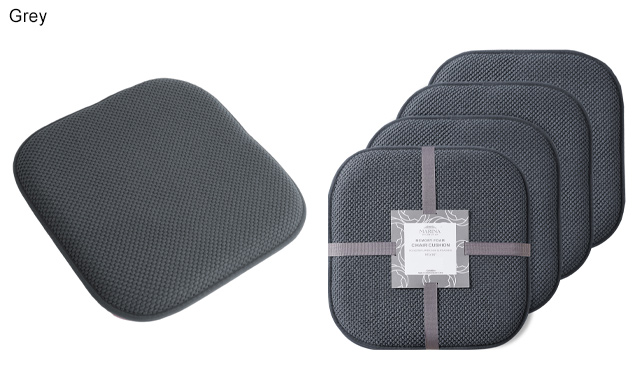 Image of $32.99 for a Pack of Memory Foam Honeycomb Chair Cushions