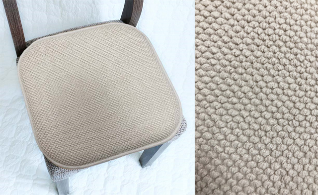 Image of $32.99 for a Pack of Memory Foam Honeycomb Chair Cushions