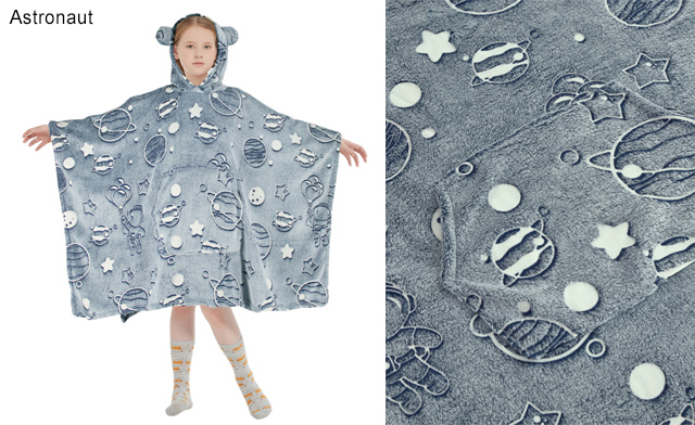 Image of $25.99 for a Kids Glow-in-the-Dark Hooded Blanket (a $31.99 Value)