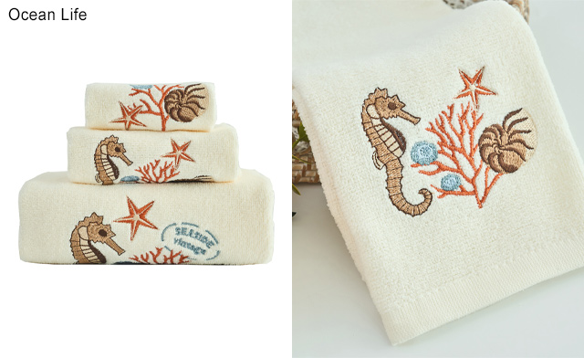 Image of $32.99 for an Embroidered Towel Set (a $53.98 Value)