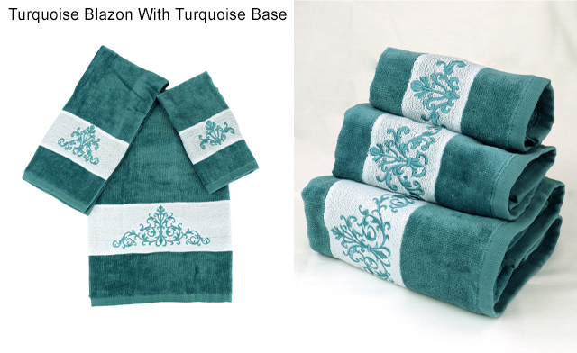Image of $32.99 for an Embroidered Towel Set (a $53.98 Value)