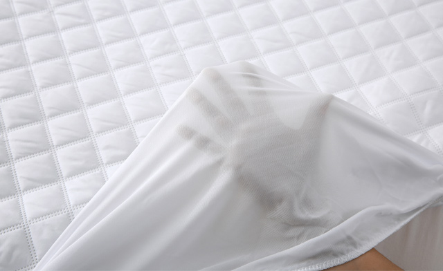 Image of $24.99 & Up for a Polyester Quilted Mattress Pad