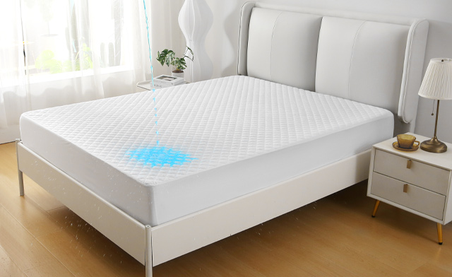Image of $24.99 & Up for a Polyester Quilted Mattress Pad