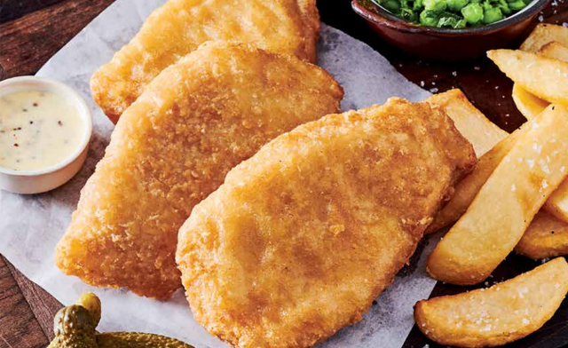 Image of $39.99 for 5 lbs of Golden Ale Battered Haddock (a $65 Value)