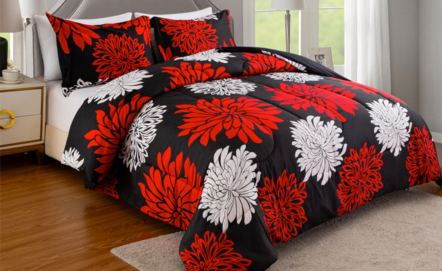Image of $33.95 & Up for a Printed 3-Piece Comforter Set