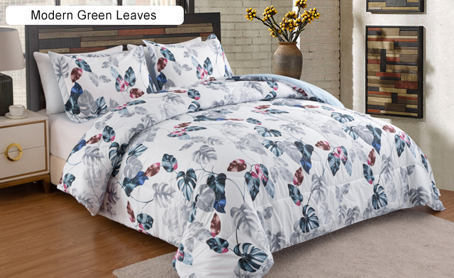 Image of $33.95 & Up for a Printed 3-Piece Comforter Set