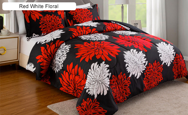 Image of $33.95 & Up for a Printed 3-Piece Comforter Set