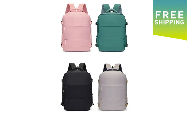 Image of $40.95 for an Air-Approved Travel Backpack (a $55 Value)