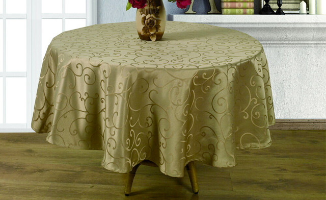 Image of $19.99 for a Round Waterproof Tablecloth