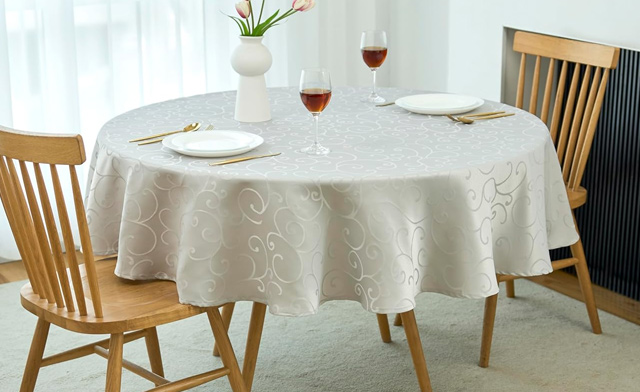 Image of $19.99 for a Round Waterproof Tablecloth