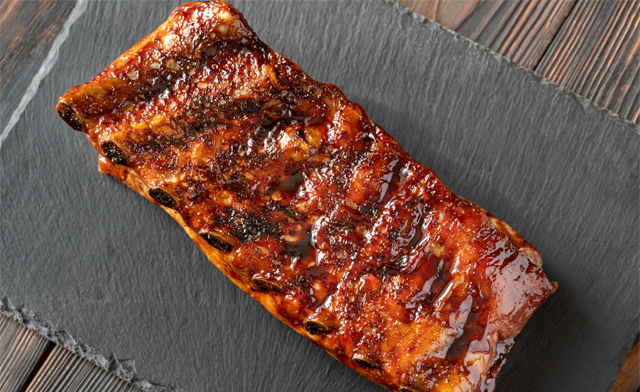 Image of $27.99 for 2 x Cooked BBQ St. Louis Side Ribs (a $40 Value)