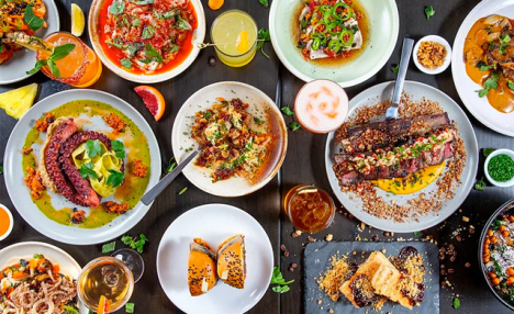 $125 for a Bib Gourmand Tasting Menu, Dessert, and Wine for 2 + a $25 in Gift Card (a $214 Value)