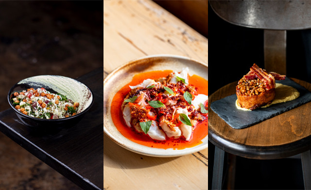 Image of $125 for a Bib Gourmand Tasting Menu, Dessert, and Wine for 2 + a $25 in Gift Card (a $214 Value)