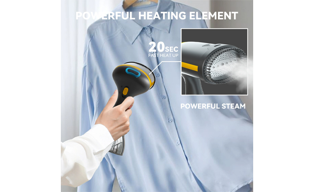 Image of $38.95 for a Fast-Heat 1500W Handheld Garment Steamer (a $74 Value)