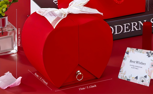 Image of $39.95 for a Luxury Rose Jewelry Box (a $67 Value)