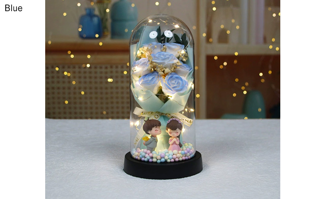 Image of $33.99 for an Eternal Rose Starry Sky Glass Decor (a $68 Value)