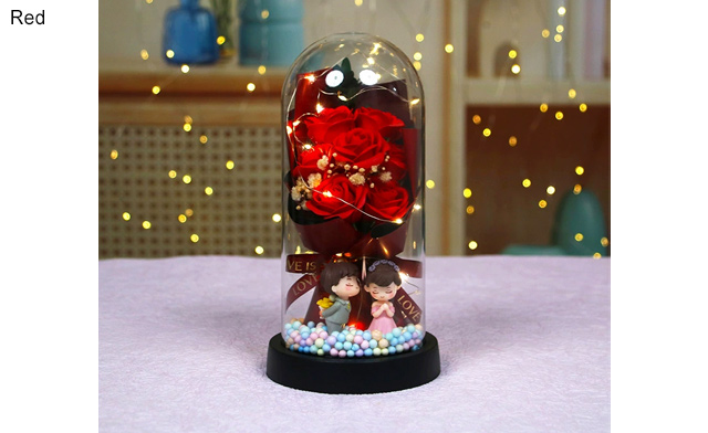 Image of $33.99 for an Eternal Rose Starry Sky Glass Decor (a $68 Value)
