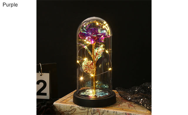 Image of $27.95 for an LED Eternal Rose Ornament (a $50 Value)