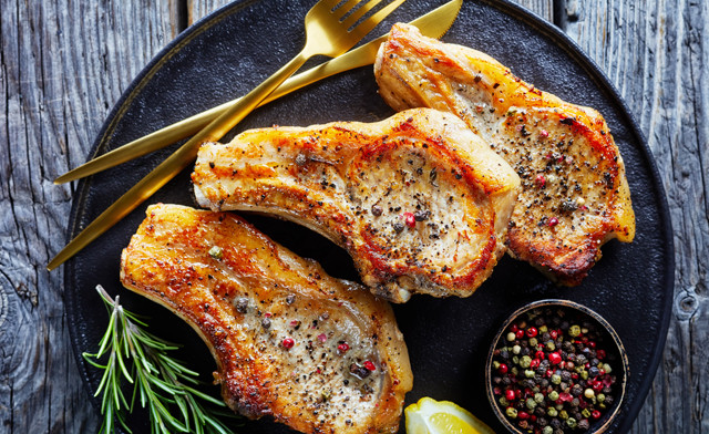 Image of $54.99 for 10 lbs of Bone-In Pork Chops (an $85 Value) - Pick Up