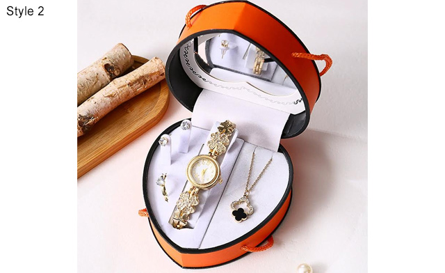 Image of $39.95 for a Ladies’ Quartz Watch Set (a $119 Value)
