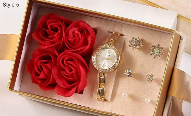 Image of $39.95 for a Ladies’ Quartz Watch Set (a $119 Value)