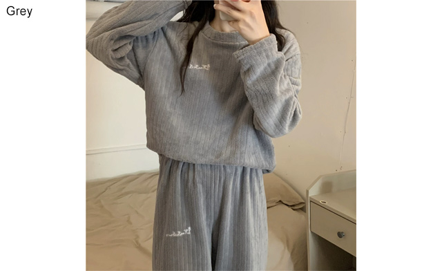 Image of $27.99 for a Women's Coral Fleece Pajama Set (a $53 Value)