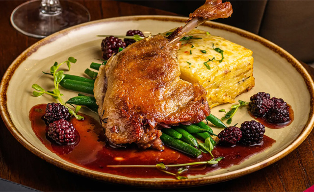 Image of $99 for a 3-Course Dinner for Two with Wine at Blessing Bistro (Up to a $136 Value)