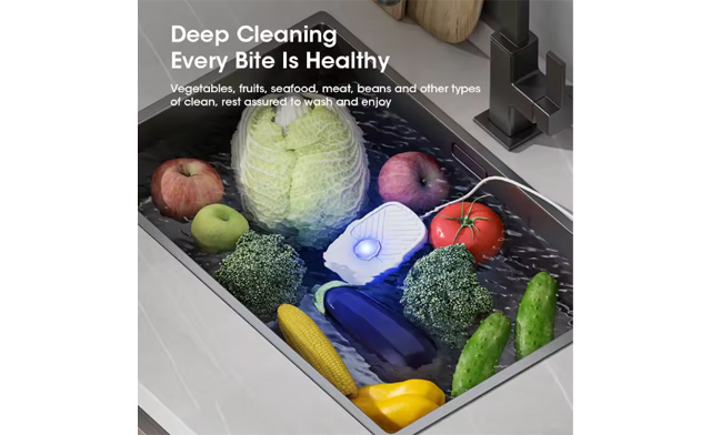 Image of $21.95 for a Fruit & Vegetable Ultrasonic Cleaner (a $38 Value)