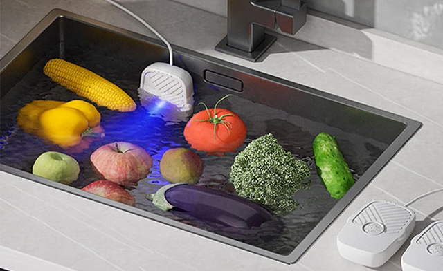 Image of $21.95 for a Fruit & Vegetable Ultrasonic Cleaner (a $38 Value)