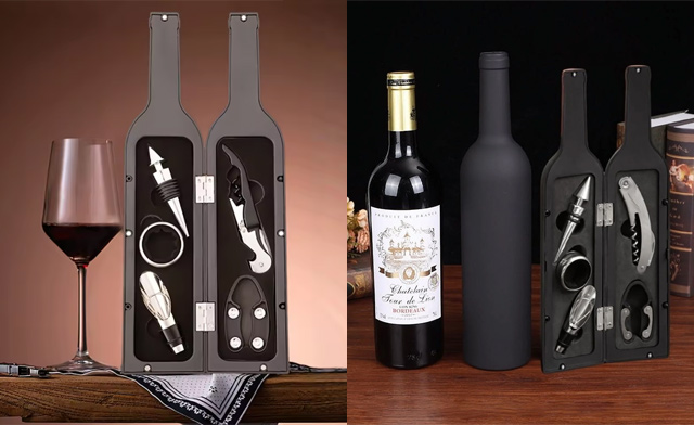 Image of $26.95 for a 5-Piece Wine Tool Kit with Accessories (a $36.99 Value)