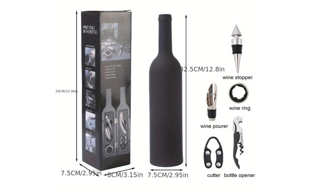 Image of $26.95 for a 5-Piece Wine Tool Kit with Accessories (a $36.99 Value)