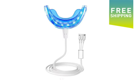 $19.95 for a Portable Cold Light Teeth Whitening Kit (a $29.99 Value)
