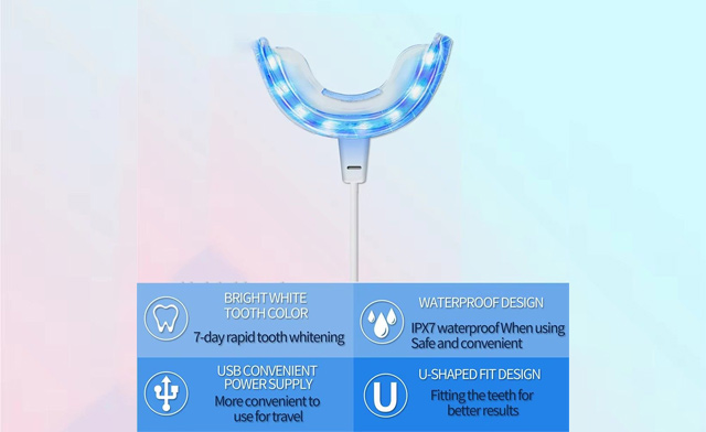 Image of $19.95 for a Portable Cold Light Teeth Whitening Kit (a $29.99 Value)
