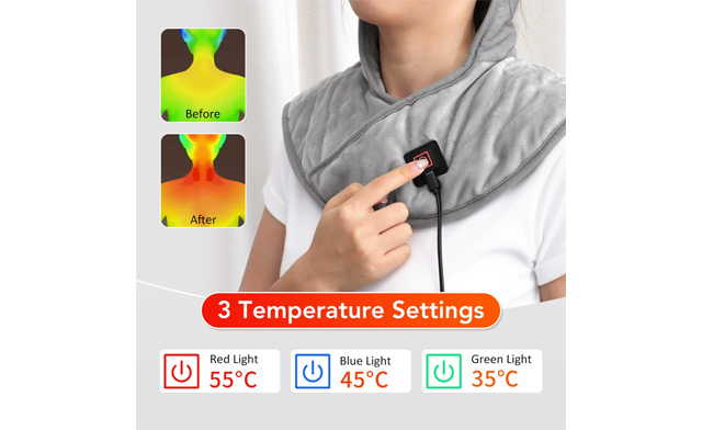 Image of $39.95 for an Electric USB Heated Neck & Shoulder Pad (a $59.99 Value)