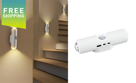 $19.95 for a Magnetic Motion Sensor Wall Lamp (a $35 Value)