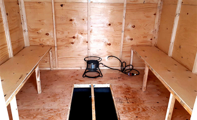 Image of $139 for a Full-Day Ice Fishing Experience for 4 with Equipment (Up to a $240 Value)